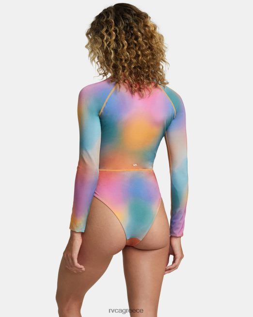 R422N81219 ροζ machado ολόσωμο μαγιό RVCA γυναίκες πολυ ζάλη