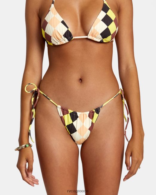 R422N81121 greenpacha breeze slide tie μεσαίο πάτο μπικίνι RVCA γυναίκες πολυ ζάλη