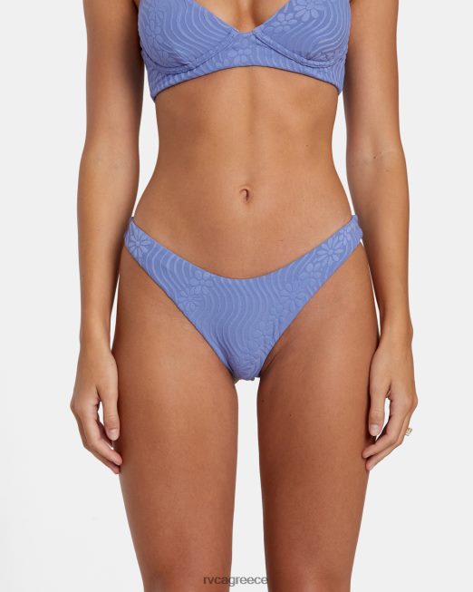 R422N81122 ζαλισμένο λαμπερό παντελόνι μπικίνι RVCA γυναίκες ακτή ζάλη