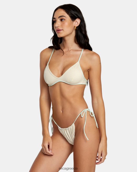 R422N81129 τριών ρίγες αναστρέψιμο skinpy παντελόνι μπικίνι RVCA γυναίκες πολυ ζάλη