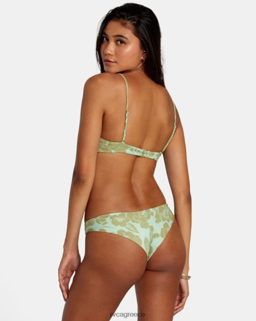 R422N81171 λεπτές γραμμές αστραφτερά αναιδή μπικίνι RVCA γυναίκες ΑΦΡΟΣ της ΘΑΛΑΣΣΑΣ ζάλη