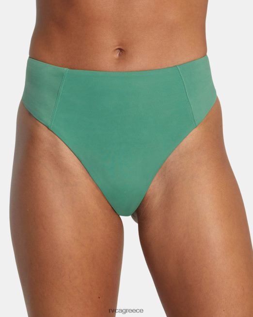 R422N81351 μασίφ ψηλό ανάποδα αναιδή μπικίνι RVCA γυναίκες παλάμη ζάλη