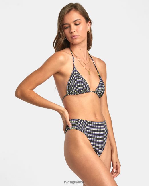 R422N81372 θυμούνται ψηλά αναιδή μπικίνι RVCA γυναίκες daiquiri πράσινο ζάλη