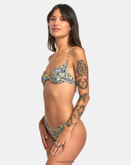 R422N81378 λουλουδάτο παντελόνι μπικίνι εξαιρετικά τσιμπημένο RVCA γυναίκες πολυ ζάλη