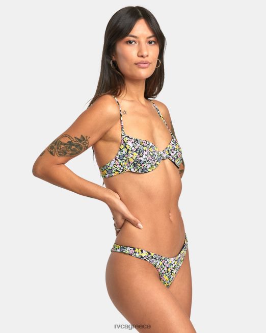 R422N81378 λουλουδάτο παντελόνι μπικίνι εξαιρετικά τσιμπημένο RVCA γυναίκες πολυ ζάλη