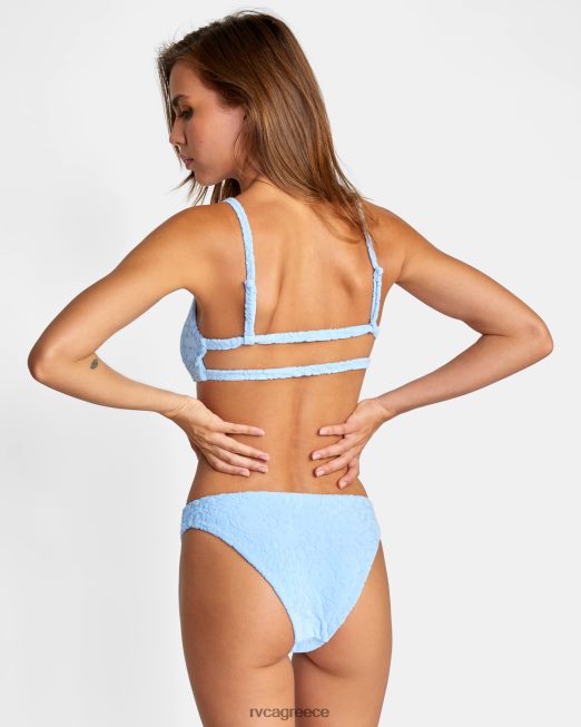 R422N81462 Άγρια φλουριά μπικίνι RVCA γυναίκες άσσος μπλε ζάλη