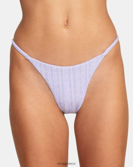 R422N81470 γαλλικό μπικίνι stardust RVCA γυναίκες βιολέτα ζάλη