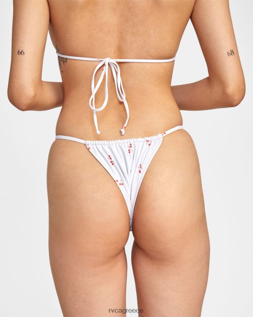 R422N81528 καρδιοκατακτητής billie skimpy μπικίνι κάτω RVCA γυναίκες κρέμα ζάλη
