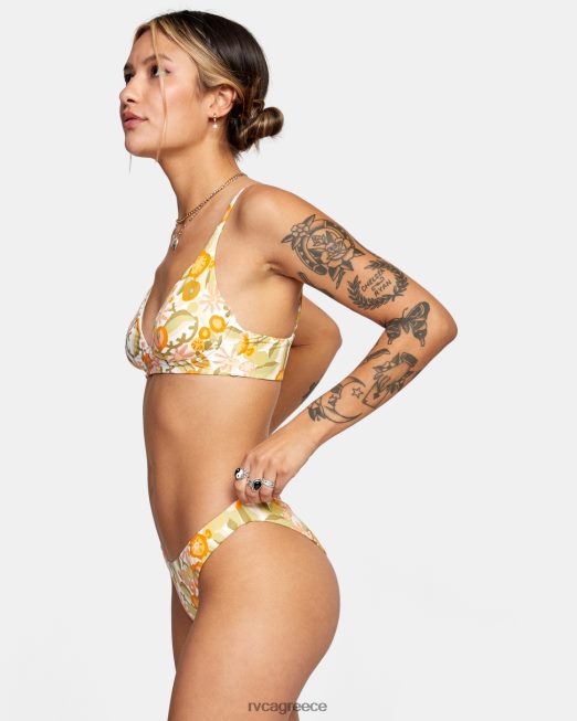 R422N81623 μπικίνι avant gardner RVCA γυναίκες άσπρο ζάλη