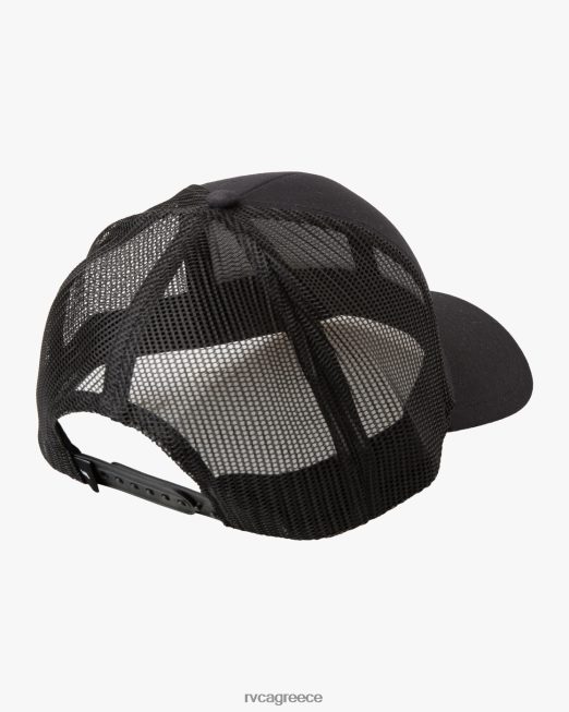 R422N81040 ενσύρματο καπέλο φορτηγατζή RVCA άνδρες μαύρος αξεσουάρ