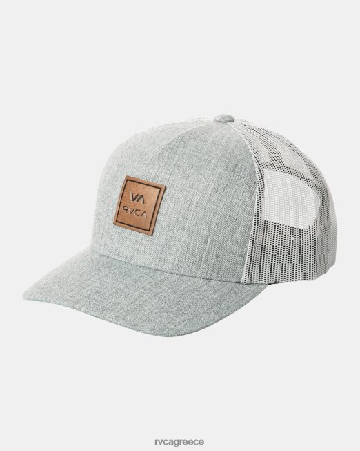 R422N81042 καπέλο φορτηγού με κυρτό γείσο RVCA άνδρες ερείκη γκρι αξεσουάρ
