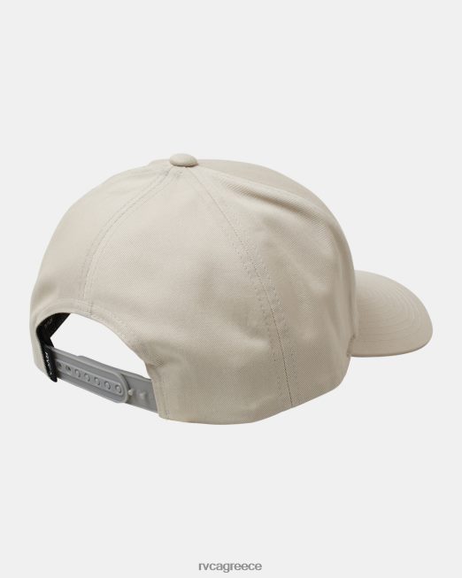 R422N8255 καπέλο snapback πλατφόρμας RVCA άνδρες καπνός αξεσουάρ