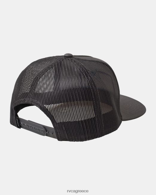 R422N827 καπέλο φορτηγατζή παντός εδάφους RVCA άνδρες ξυλάνθρακας αξεσουάρ