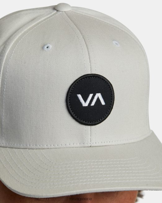 R422N8322 va patch snapback καπέλο RVCA άνδρες καπνός αξεσουάρ