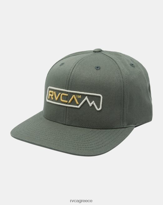 R422N8419 υψόμετρο snapback καπέλο RVCA άνδρες ελιά αξεσουάρ