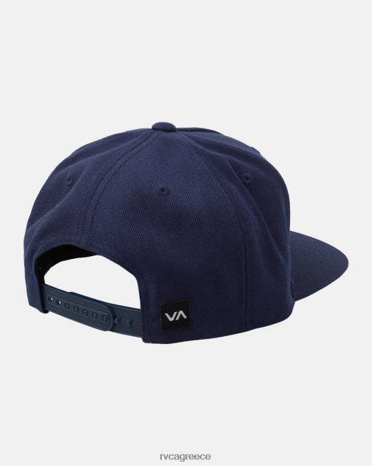 R422N8689 Κοινοπολιτειακό καπέλο snapback RVCA άνδρες ΠΟΛΕΜΙΚΟ ΝΑΥΤΙΚΟ αξεσουάρ