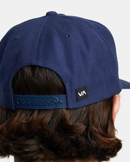 R422N8689 Κοινοπολιτειακό καπέλο snapback RVCA άνδρες ΠΟΛΕΜΙΚΟ ΝΑΥΤΙΚΟ αξεσουάρ