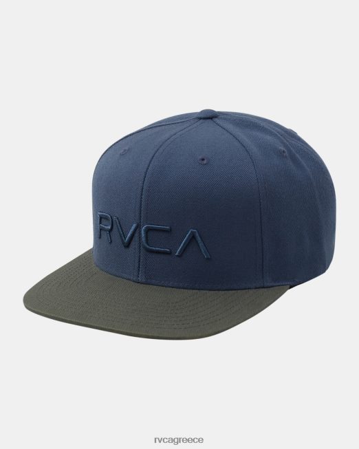 R422N8865 twill snapback ii καπέλο RVCA άνδρες ελιά αξεσουάρ