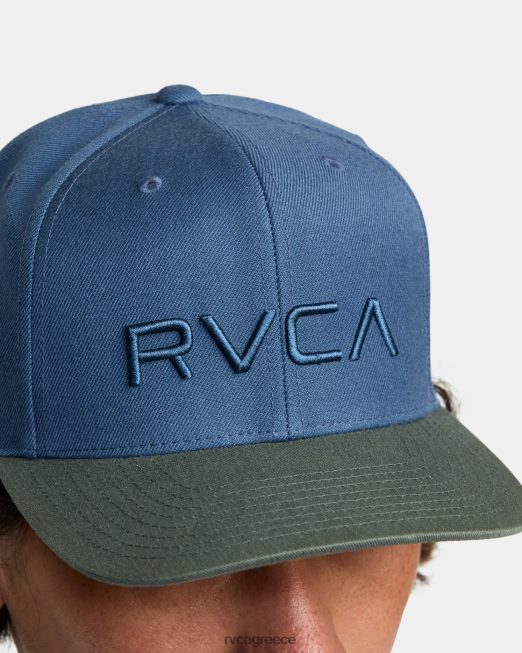 R422N8865 twill snapback ii καπέλο RVCA άνδρες ελιά αξεσουάρ