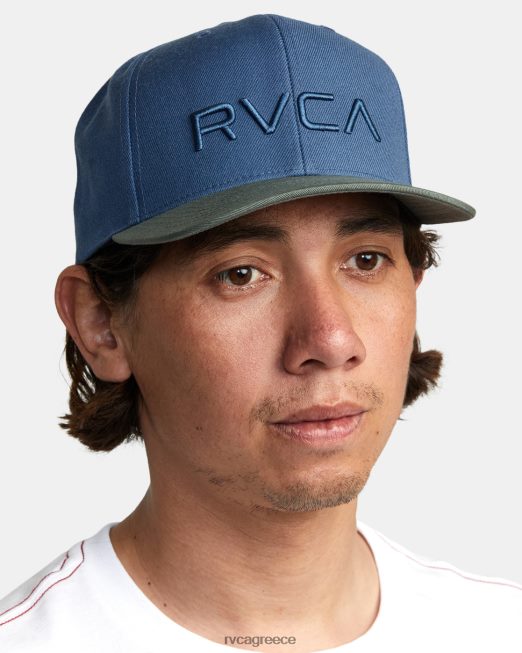 R422N8865 twill snapback ii καπέλο RVCA άνδρες ελιά αξεσουάρ