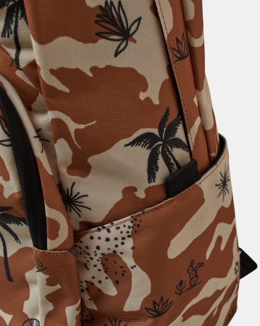 R422N8103 σακίδιο πλάτης περιουσίας iv RVCA άνδρες καμήλα αξεσουάρ