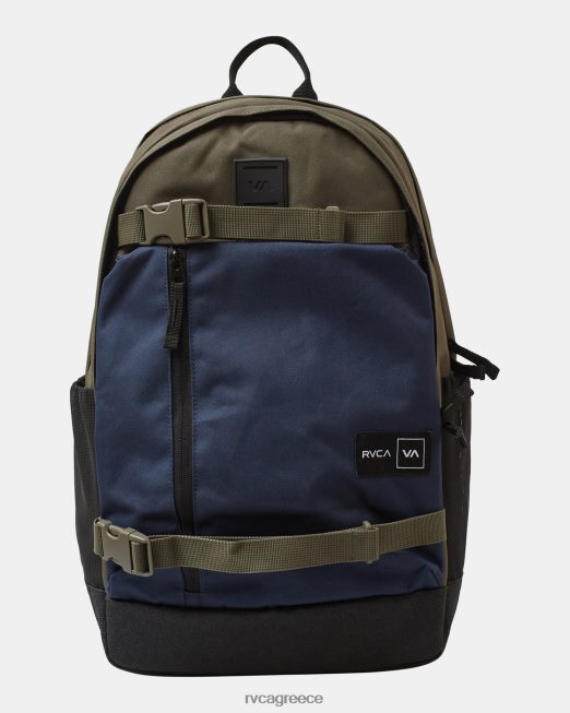 R422N884 Curb skate 29 l skate backpack RVCA άνδρες ΠΟΛΕΜΙΚΟ ΝΑΥΤΙΚΟ αξεσουάρ
