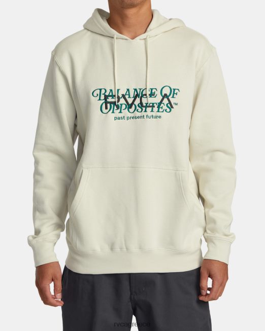 R422N8106 κουκούλα μεγάλης ισορροπίας RVCA άνδρες ασημί χλωρίνη είδη ένδυσης