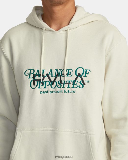 R422N8106 κουκούλα μεγάλης ισορροπίας RVCA άνδρες ασημί χλωρίνη είδη ένδυσης