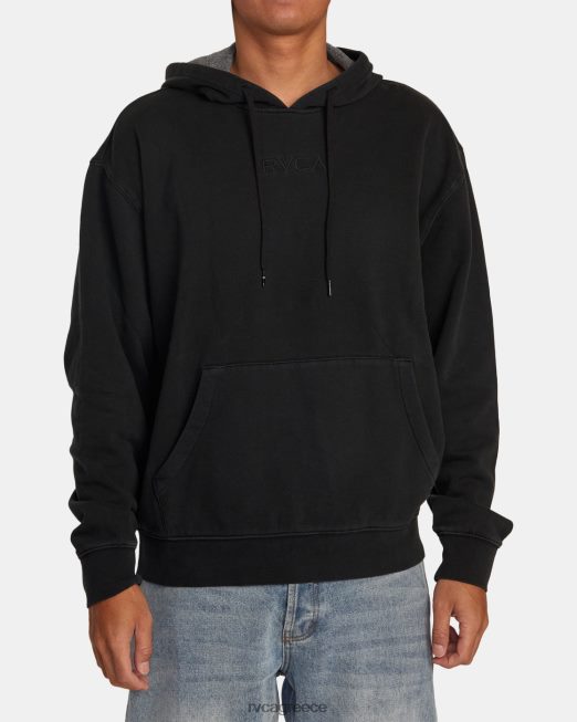 R422N8474 ptc hoodie RVCA άνδρες μαύρος είδη ένδυσης