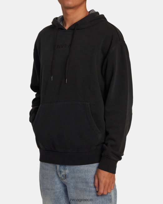 R422N8474 ptc hoodie RVCA άνδρες μαύρος είδη ένδυσης