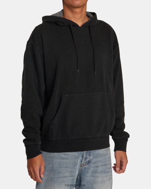 R422N8474 ptc hoodie RVCA άνδρες μαύρος είδη ένδυσης