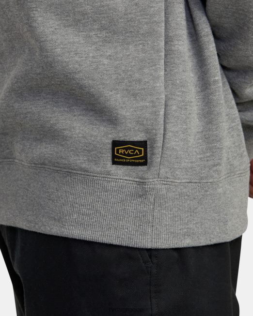 R422N8973 φούτερ day shift crewneck RVCA άνδρες αθλητικό ρείκι είδη ένδυσης