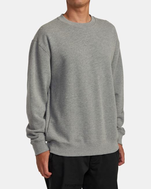 R422N8973 φούτερ day shift crewneck RVCA άνδρες αθλητικό ρείκι είδη ένδυσης