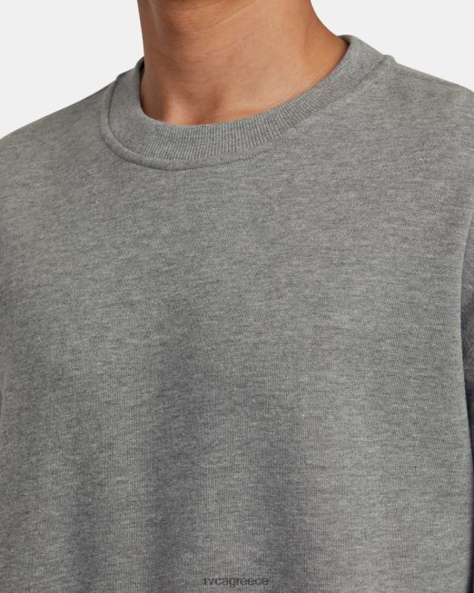 R422N8973 φούτερ day shift crewneck RVCA άνδρες αθλητικό ρείκι είδη ένδυσης