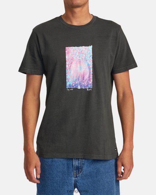 R422N8102 web tee του Colin Susingham sag RVCA άνδρες πειρατικό μαύρο είδη ένδυσης