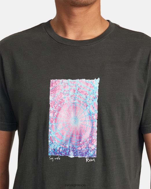 R422N8102 web tee του Colin Susingham sag RVCA άνδρες πειρατικό μαύρο είδη ένδυσης