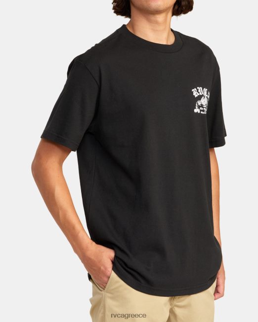 R422N81030 μπλουζάκι σκορπ RVCA άνδρες μαύρος είδη ένδυσης