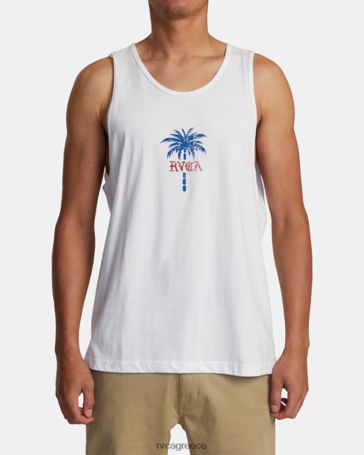 R422N8130 δεξαμενή από σύρμα φοίνικας RVCA άνδρες άσπρο είδη ένδυσης