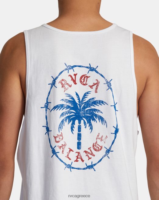 R422N8130 δεξαμενή από σύρμα φοίνικας RVCA άνδρες άσπρο είδη ένδυσης