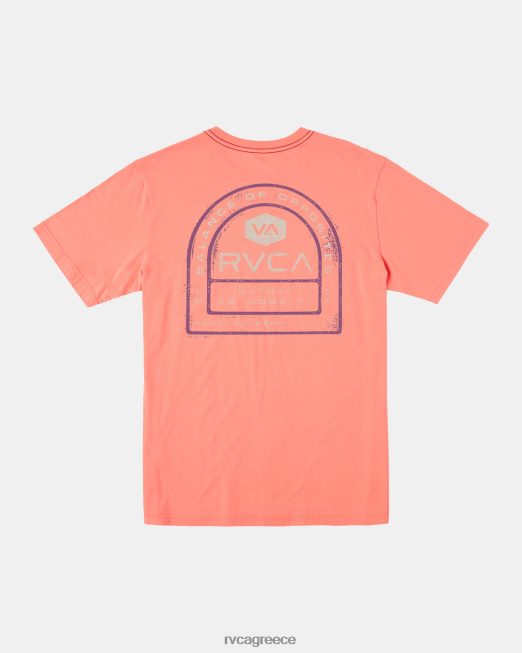 R422N8138 τσάντα μπλουζάκι RVCA άνδρες vintage σολομός είδη ένδυσης