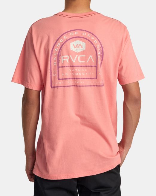 R422N8138 τσάντα μπλουζάκι RVCA άνδρες vintage σολομός είδη ένδυσης