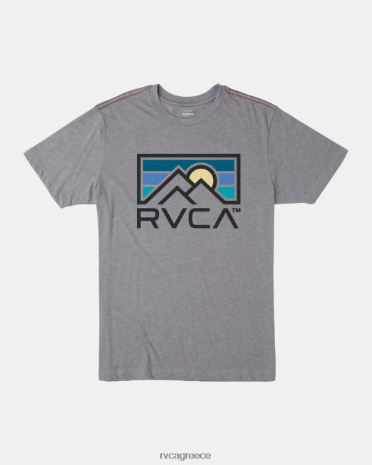 R422N8142 horizon ind tee RVCA άνδρες καπνός είδη ένδυσης