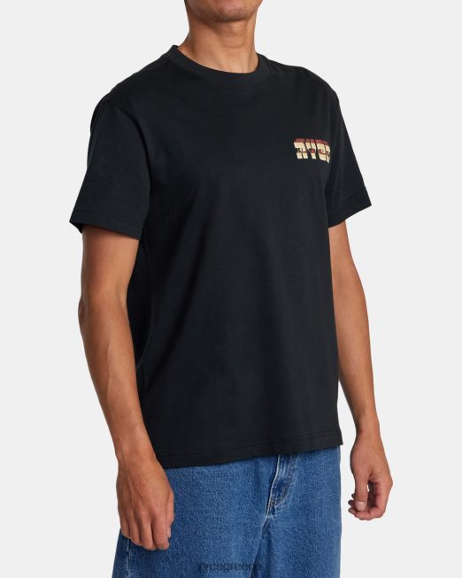 R422N8168 martin ander portal tee RVCA άνδρες μαύρος είδη ένδυσης