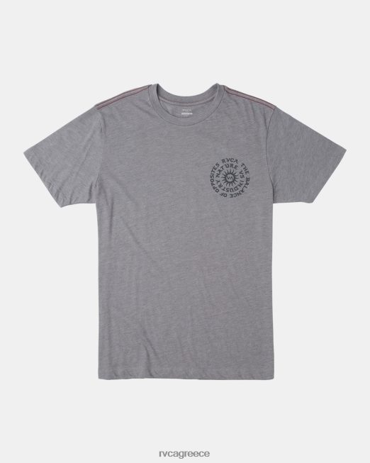 R422N816 μπλουζάκι ύπνωσης RVCA άνδρες καπνός είδη ένδυσης