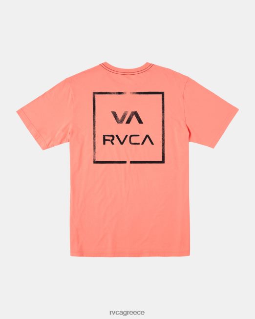 R422N8174 va all the way tee RVCA άνδρες vintage σολομός είδη ένδυσης