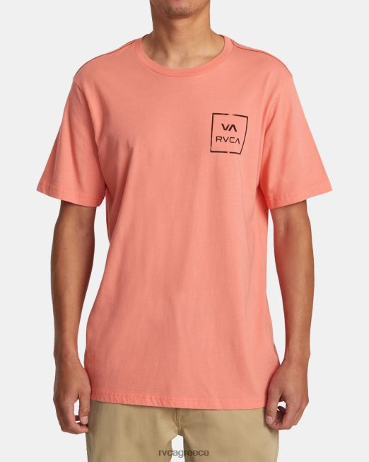 R422N8174 va all the way tee RVCA άνδρες vintage σολομός είδη ένδυσης