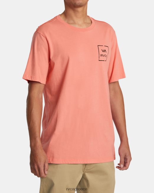 R422N8174 va all the way tee RVCA άνδρες vintage σολομός είδη ένδυσης