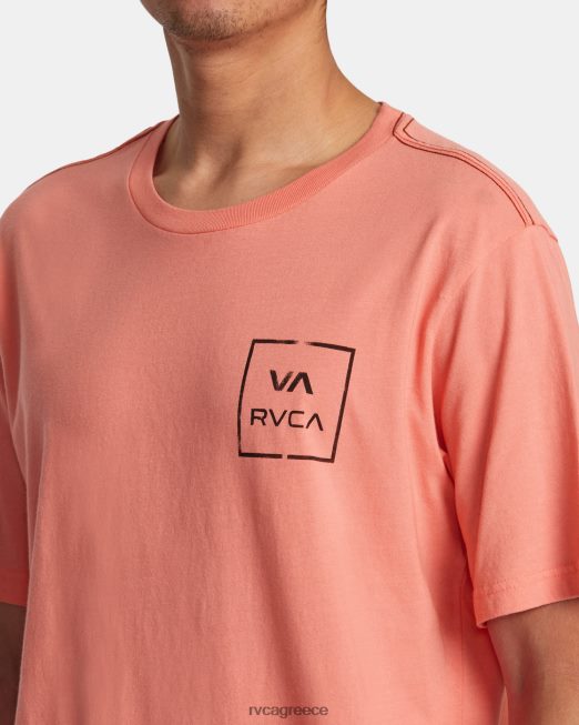 R422N8174 va all the way tee RVCA άνδρες vintage σολομός είδη ένδυσης
