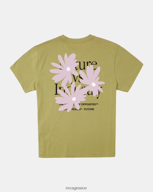 R422N8206 κάλυμμα εδάφους RVCA άνδρες αβοκάντο είδη ένδυσης