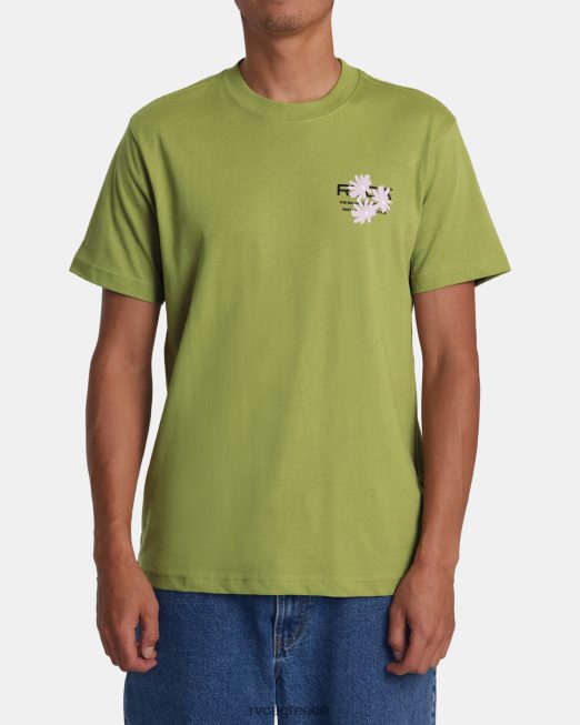 R422N8206 κάλυμμα εδάφους RVCA άνδρες αβοκάντο είδη ένδυσης